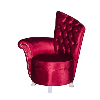 3A Mobilya İkili Love Koltuğu - Kırmızı