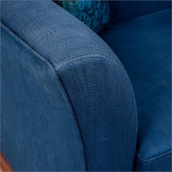 3A Mobilya Dark Blue Case Kanepe - Mavi