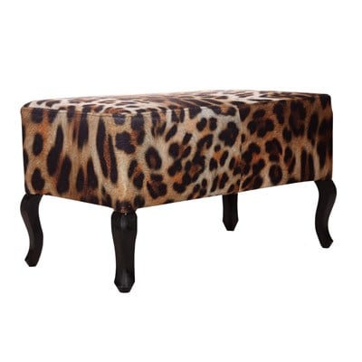 3A Mobilya Leopar Poval Berjer Ve Puf Takım - Leopar