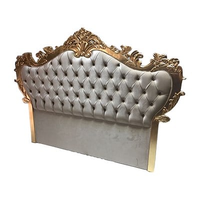 3A Mobilya Masif El Oyması Yatak Başı