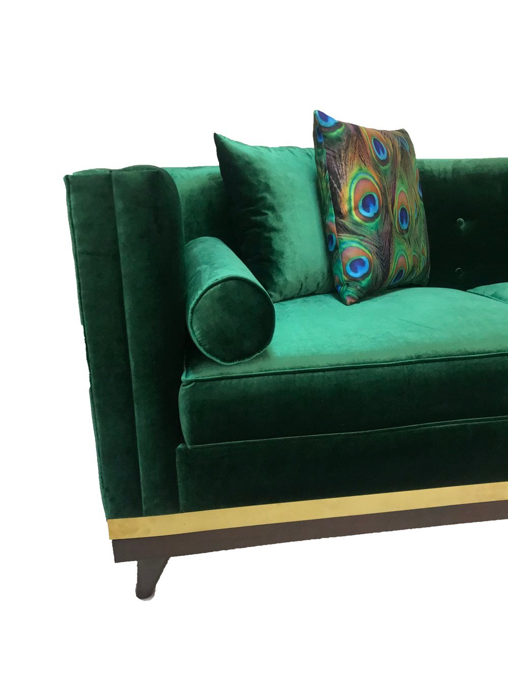 EMERALD & GOLD LİNE 3A KANEPE