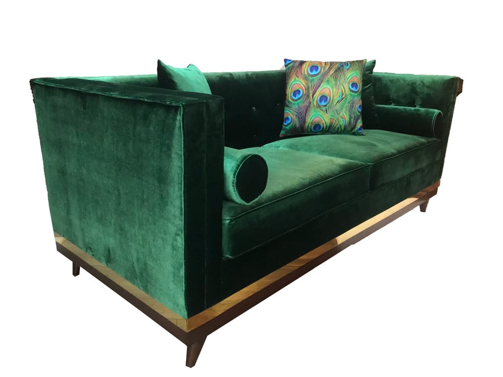 EMERALD & GOLD LİNE 3A KANEPE