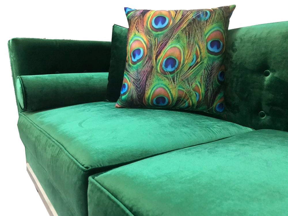 EMERALD & GOLD LİNE 3A KANEPE
