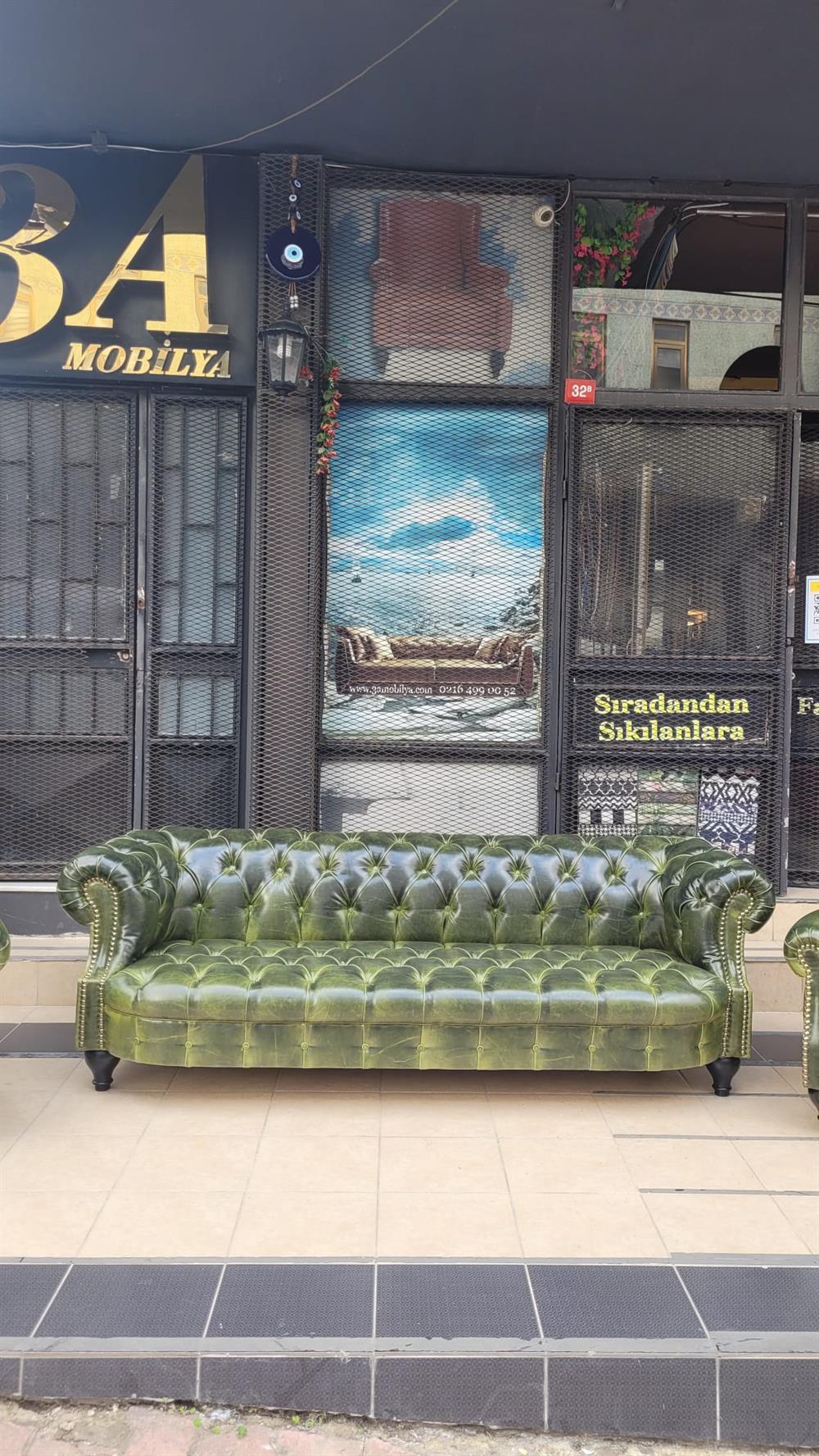 ENGLİSH PULLAP CHESTERFİELD TAKIMI 3+1+1