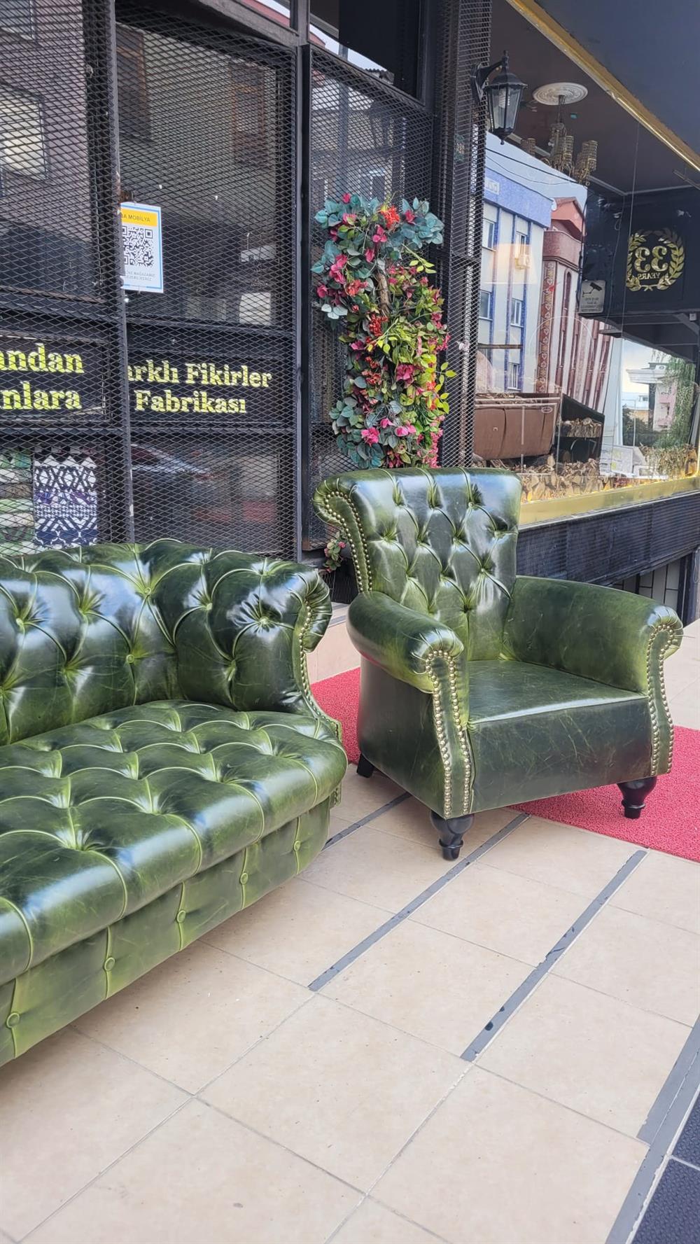 ENGLİSH PULLAP CHESTERFİELD TAKIMI 3+1+1