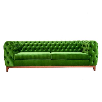 3A Mobilya Be Green Modern İtalyan Design Chesterfield Zümrüt Yeşili