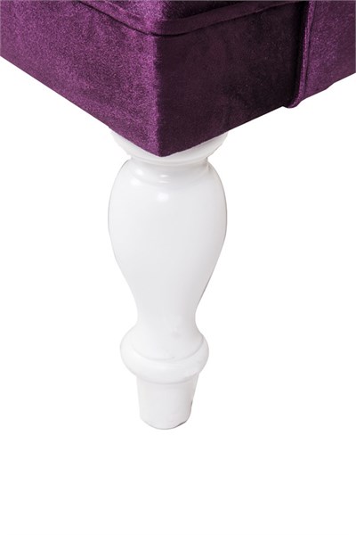 3A Mobilya Capitone Mor Berjer