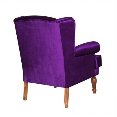 3A Mobilya Mor Kulaklı Berjer