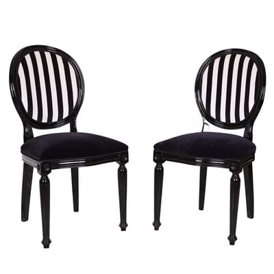 3A Mobilya New Line Black 2'Li Sandalye