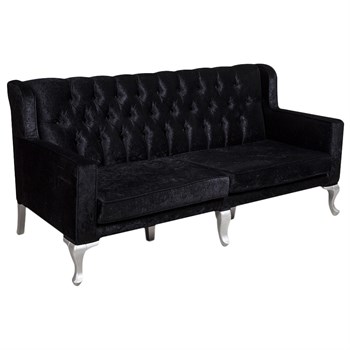 3A Mobilya Darkside Of Sofa 3 Kişilik Kapitone Modern Chesterfield