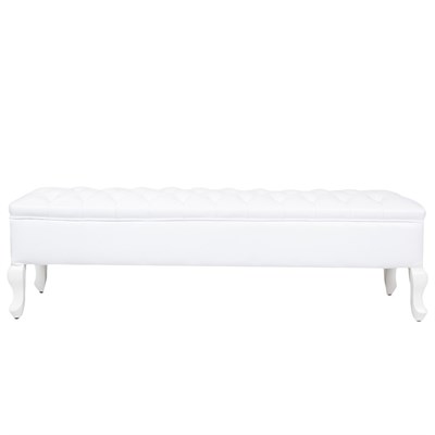 3A Mobilya White Swan Lükens Puf Sehpa