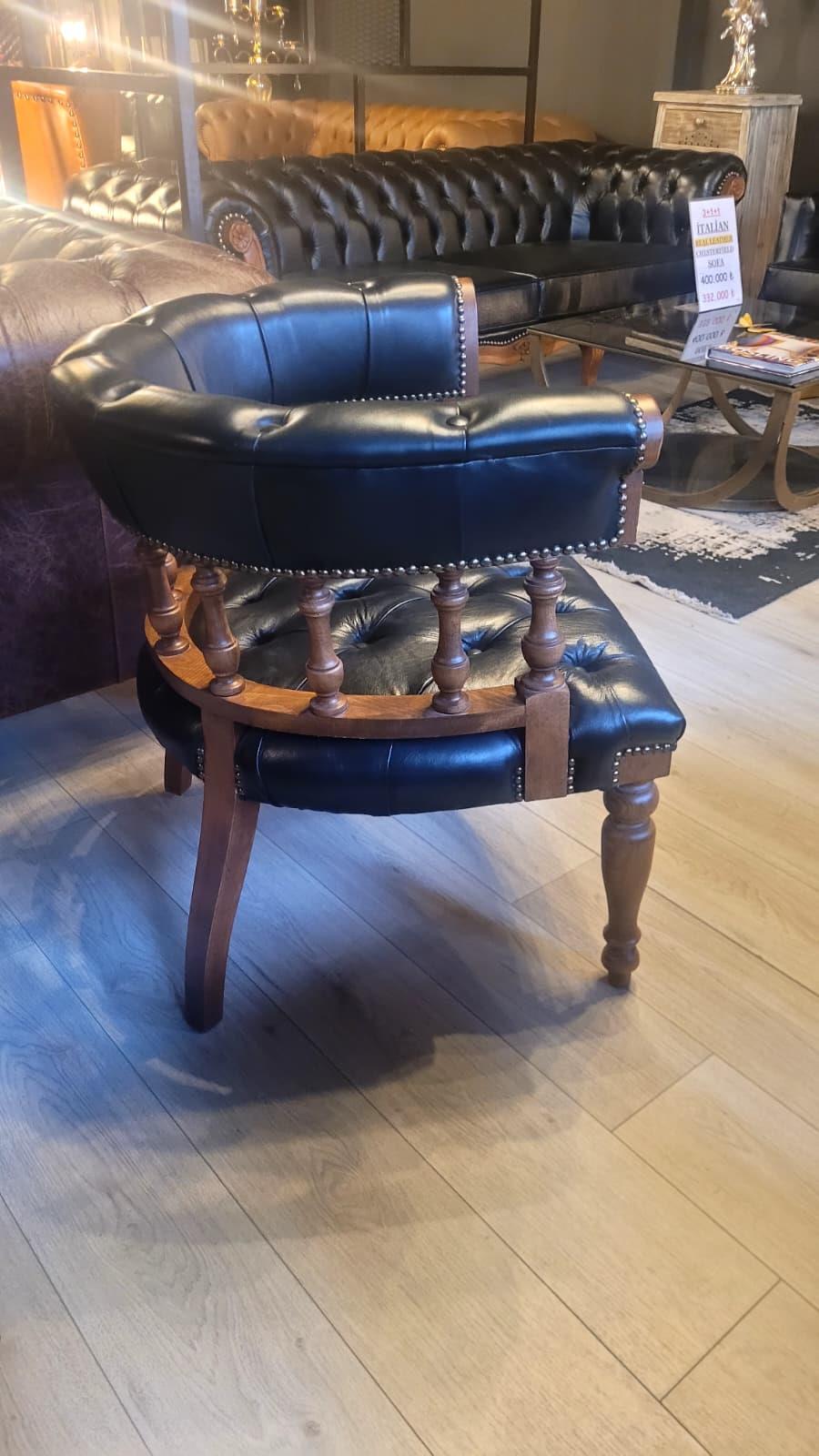 HAKİKİ DERİ BLACK BRİSTOL BERJER 