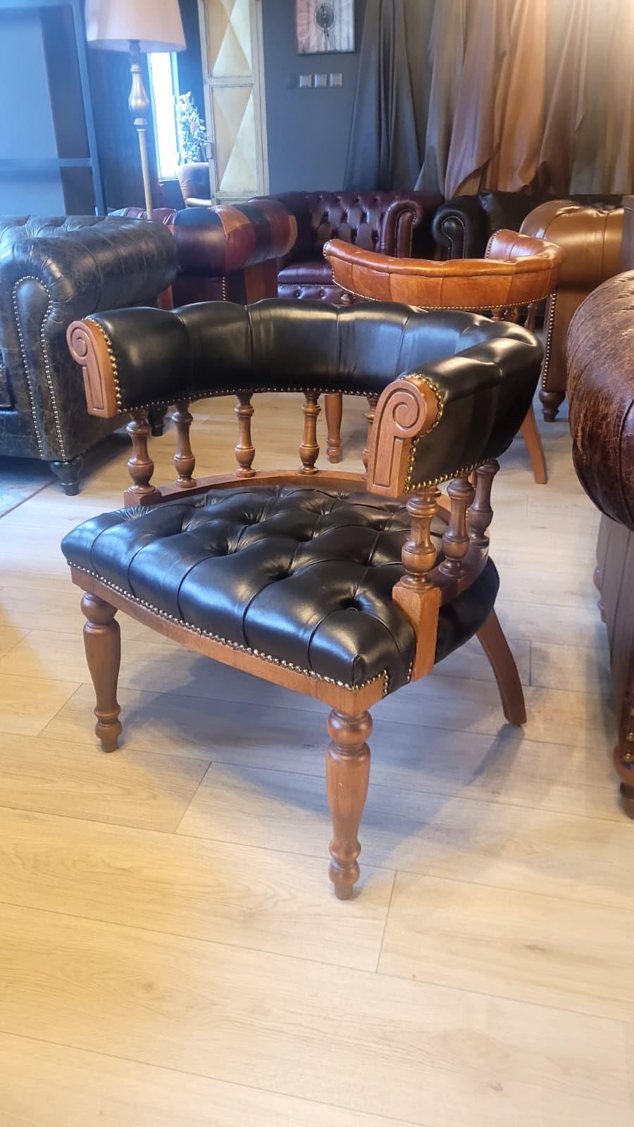 HAKİKİ DERİ BLACK BRİSTOL BERJER 