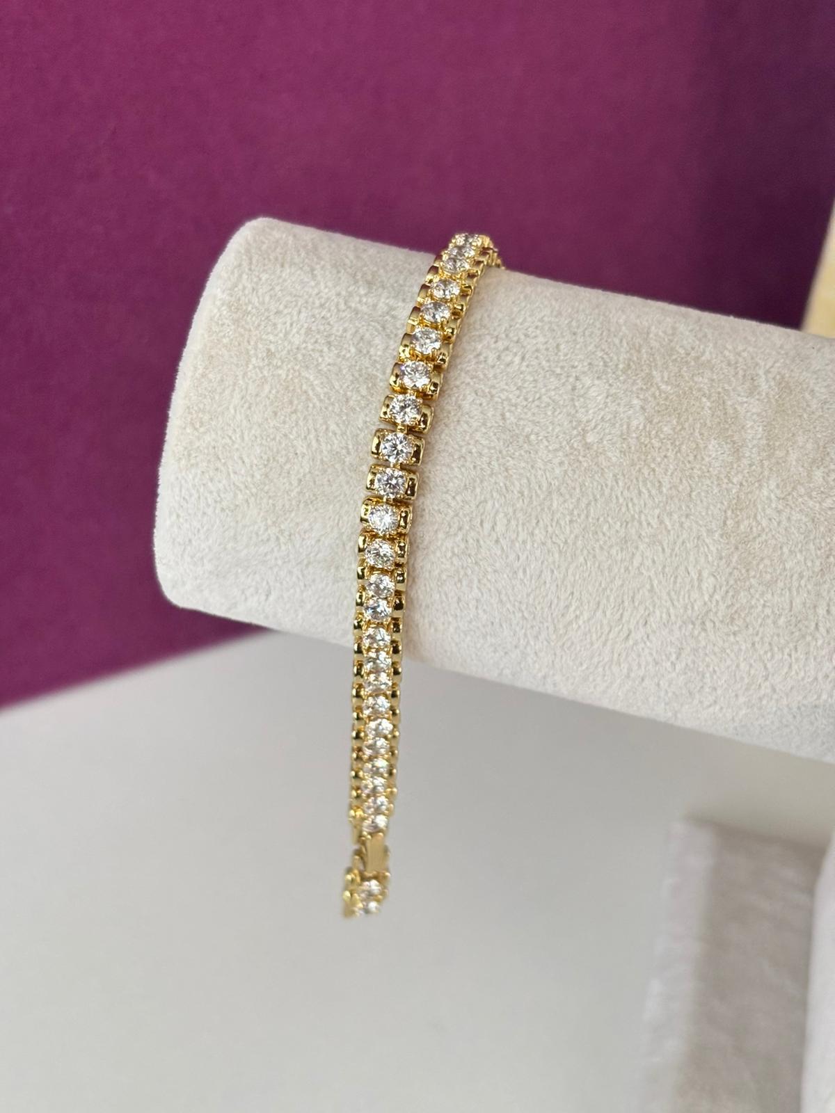 14K Xuping Sıralı Su Yolu Bileklik