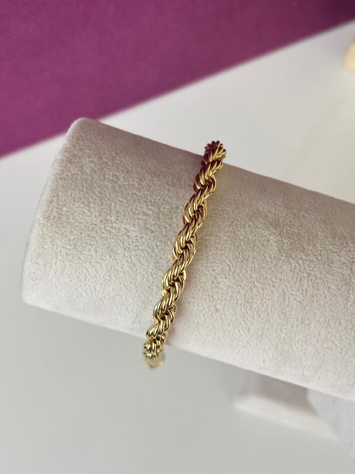 14K Xuping(Altın Kaplama) Burgu Bileklik