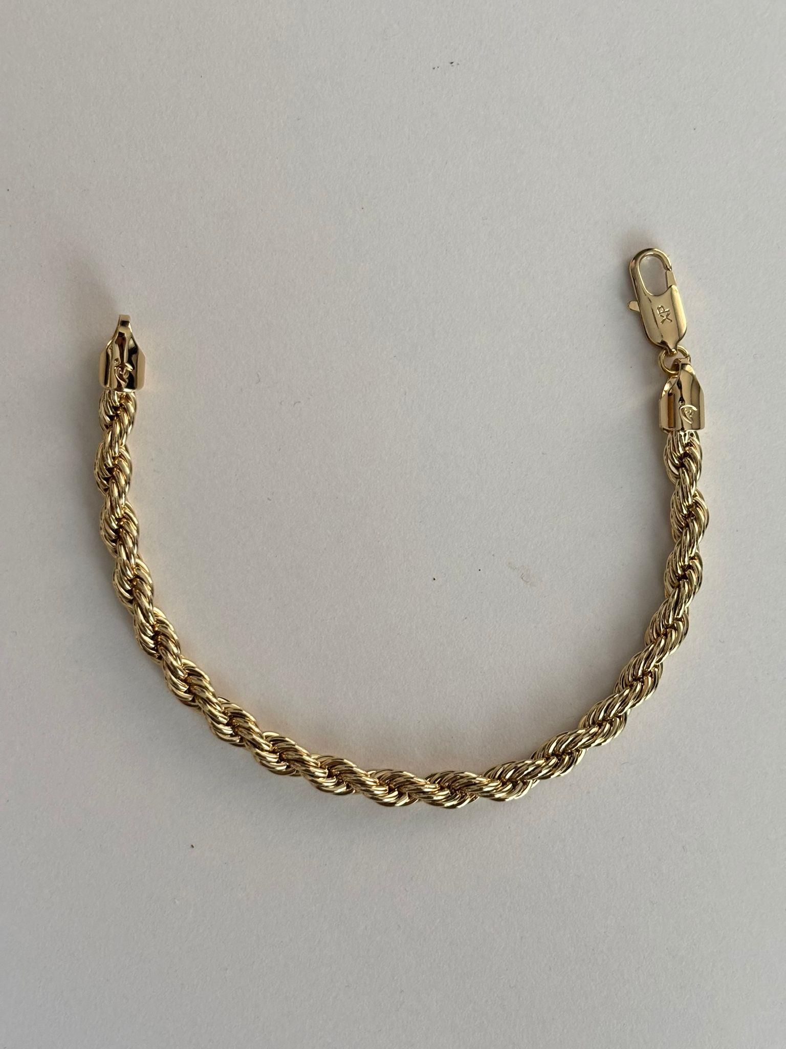 14K Xuping(Altın Kaplama) Burgu Bileklik