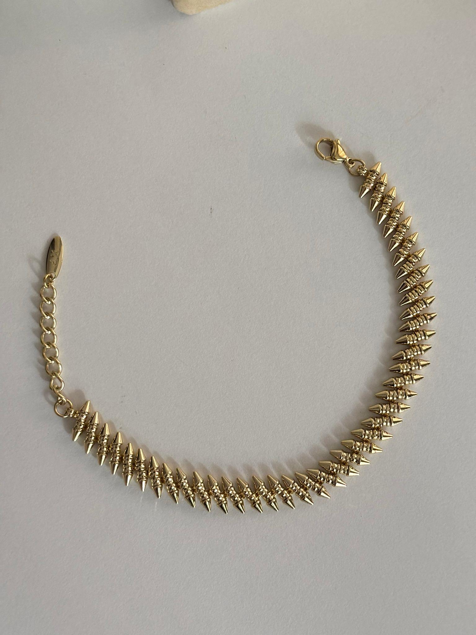 14K Xuping(Altın Kaplama) Çivi Model Bileklik