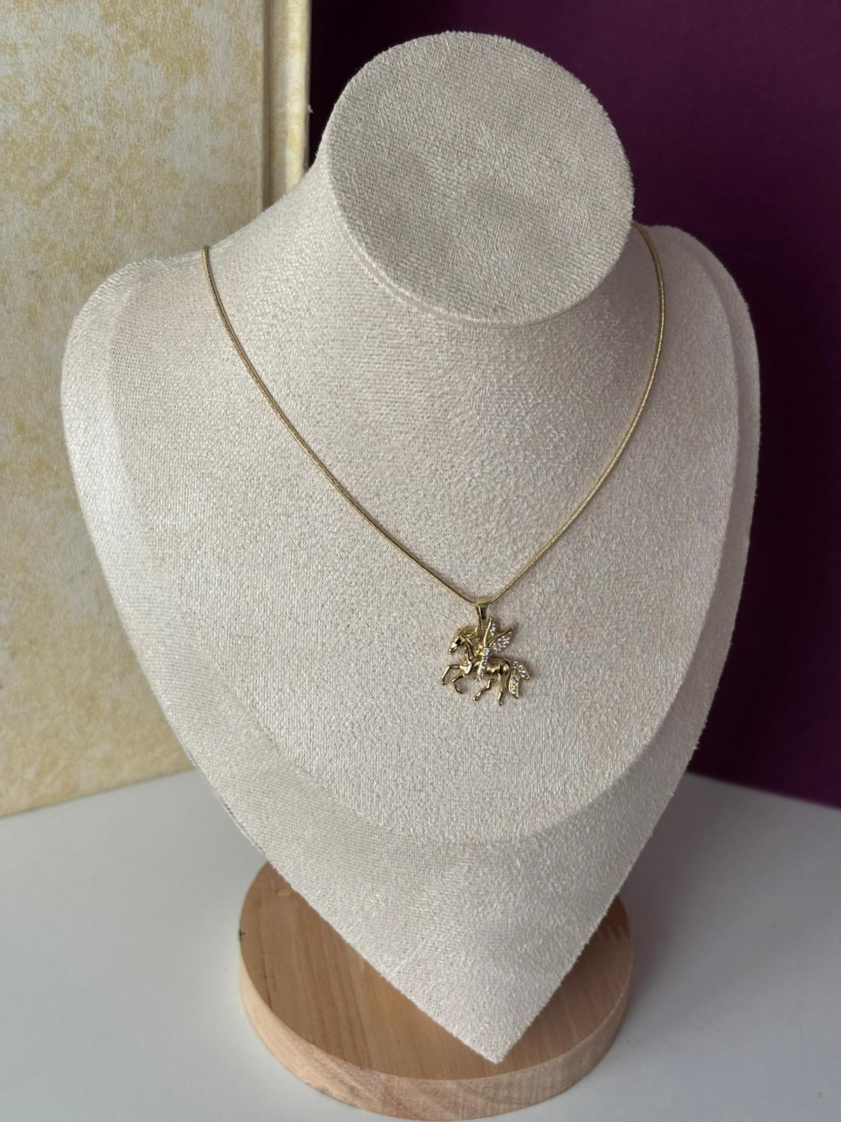 14K Xuping(Altın Kaplama) Pegasus Kolye