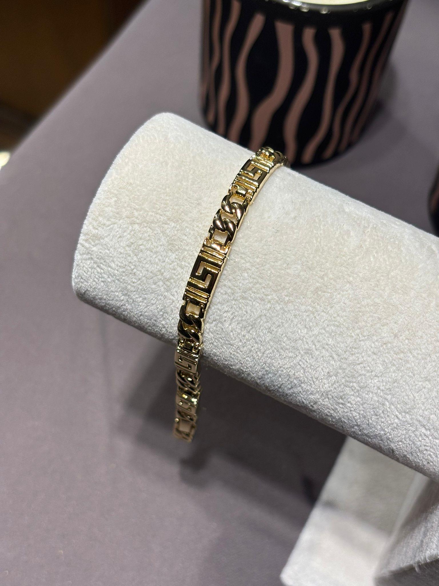 14K Xuping(Altın Kaplama) S Zincir Bileklik