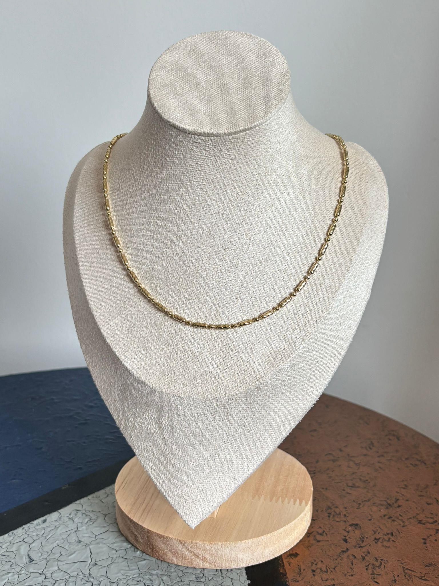 14K Xuping(Altın Kaplama) Vintage Küt Kolye