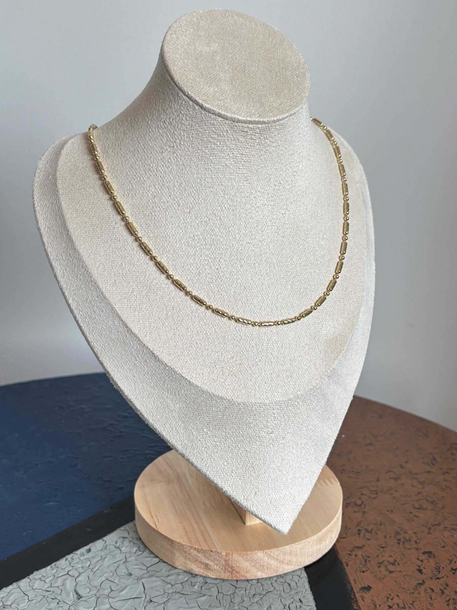 14K Xuping(Altın Kaplama) Vintage Küt Kolye