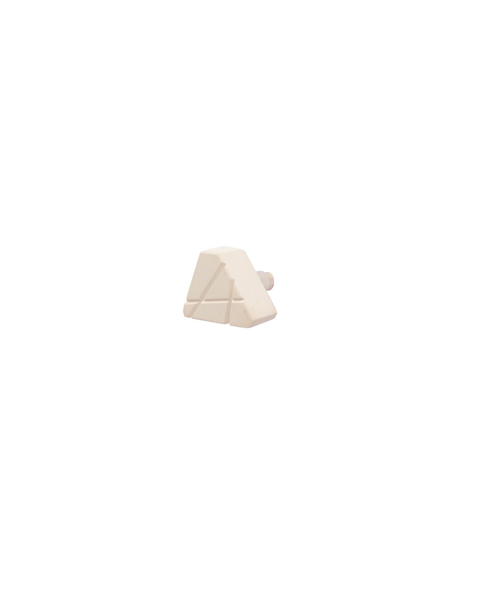Alef U-4 Gümüş & Lületaşı - Tekli Küpe - 1,5 cm