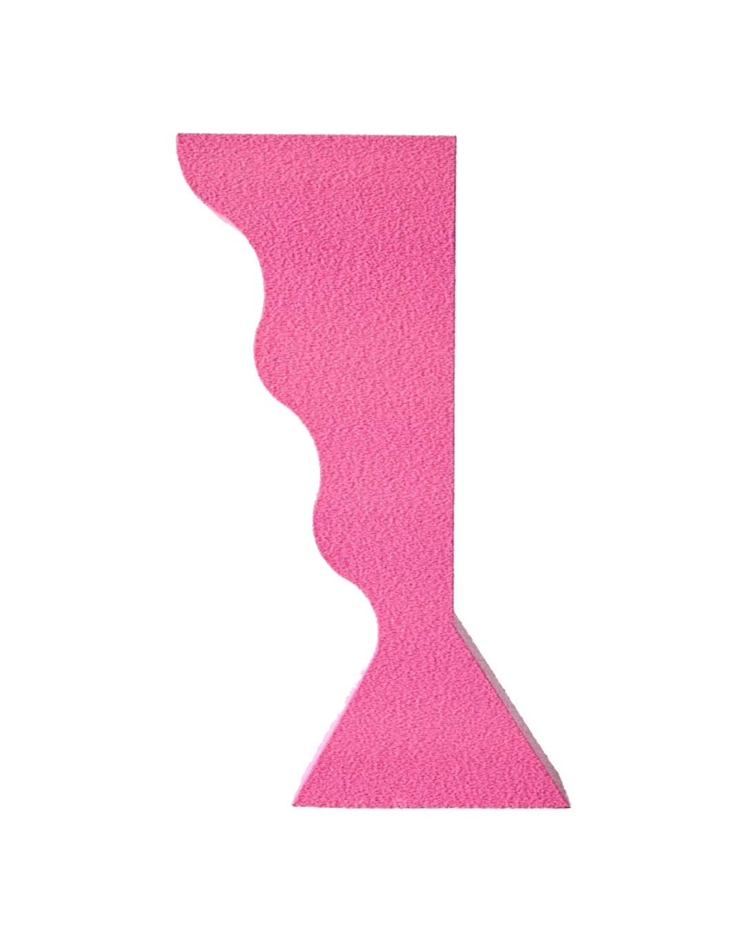 Das Pieces ''Rivulet'' 3D Printed Pink Vase