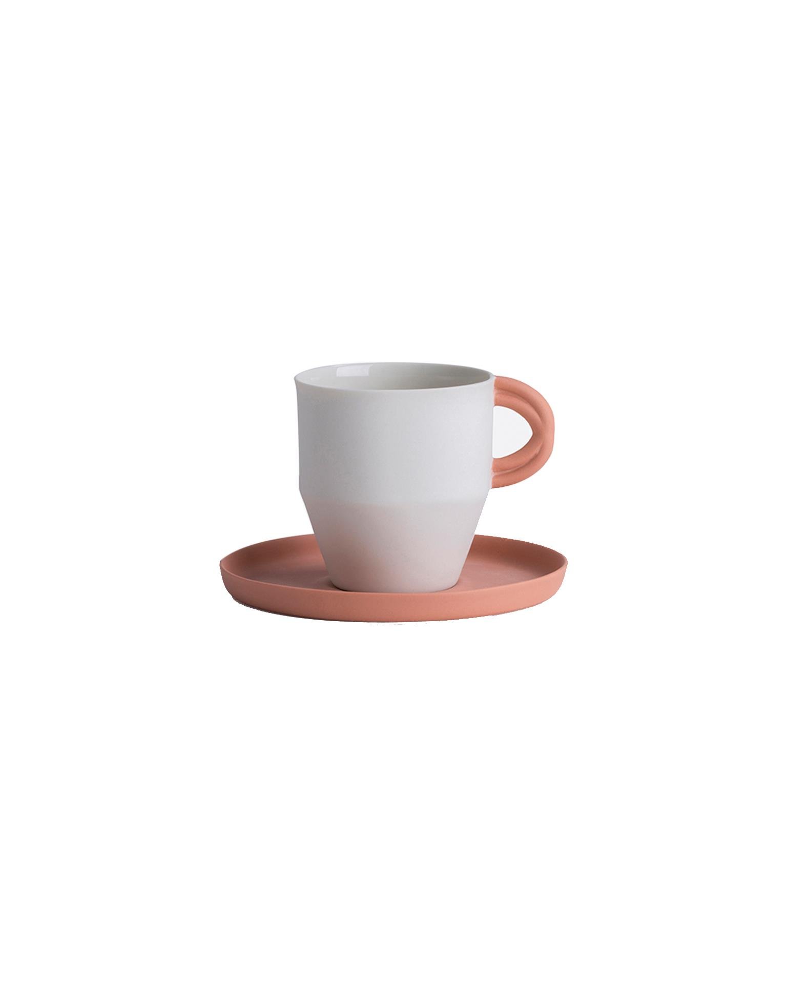 Kahve Fincanı ve Tabağı - Onni Design - Terracota