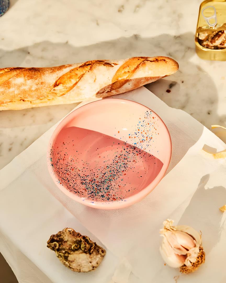 Kapka ''Flow Fest'' Pink Small Bowl
