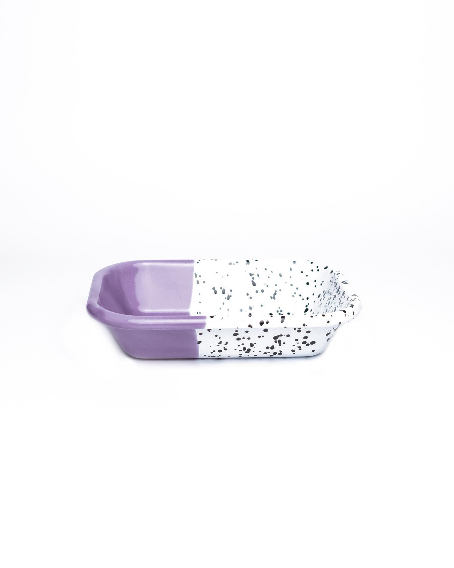 Kapka Mind-Pop Mor Emaye Meze Tabağı-16 cm