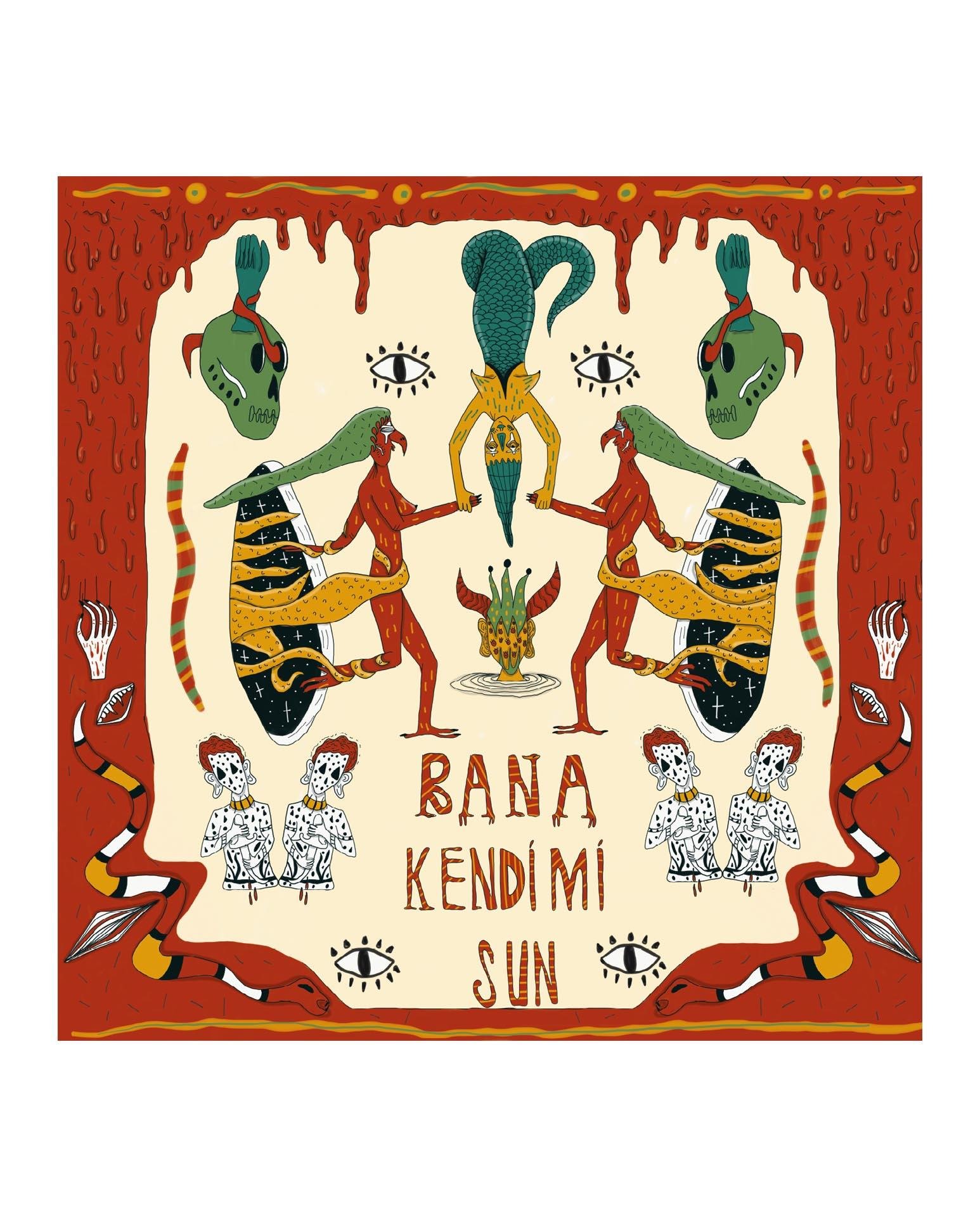 Kübra Su Yıldırım “Bana Kendimi Sun” Eşarp - OMM x Şarküteri Big Baboli