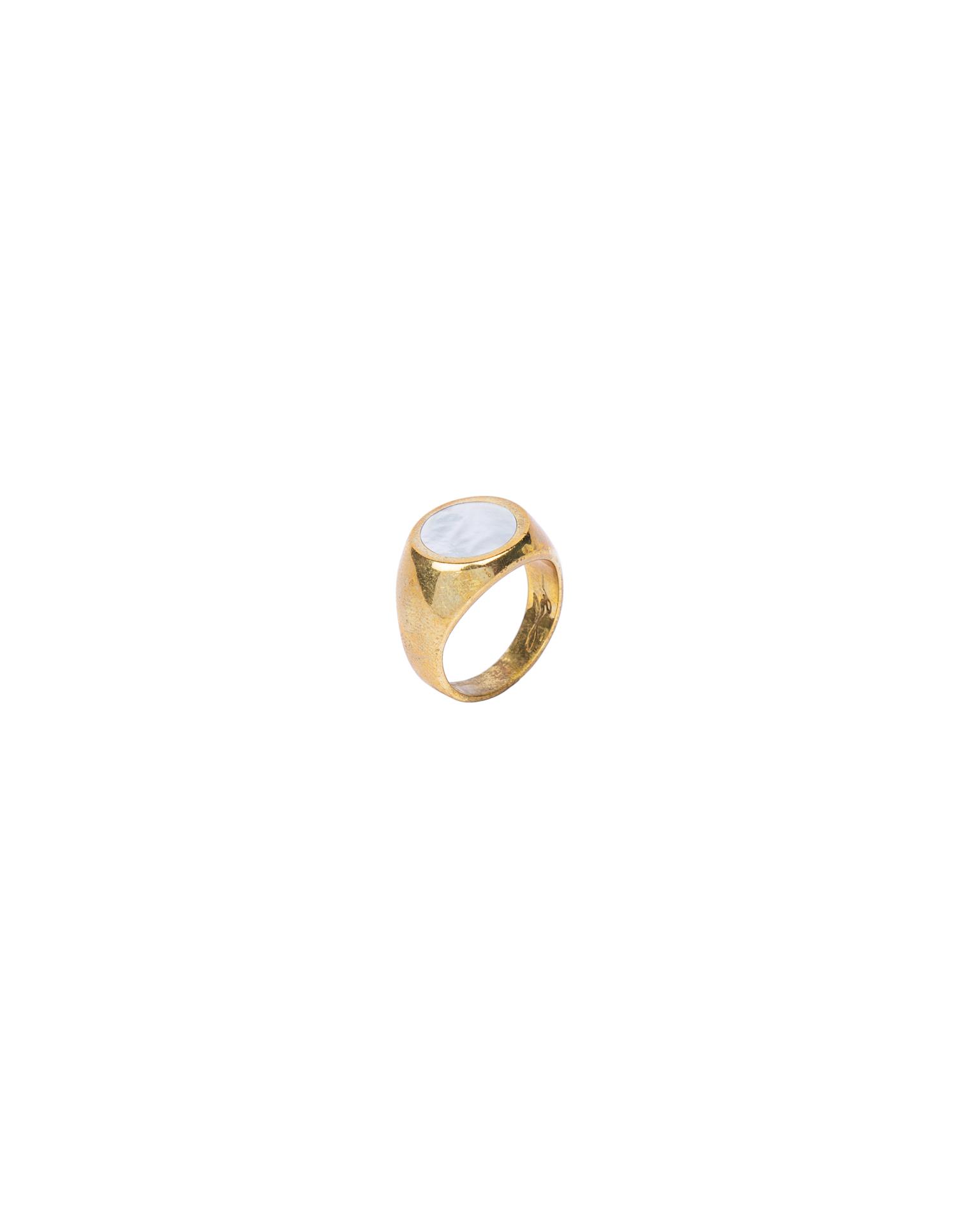 Legier Doğal Taşlı Yüzük - Mother of Pearl