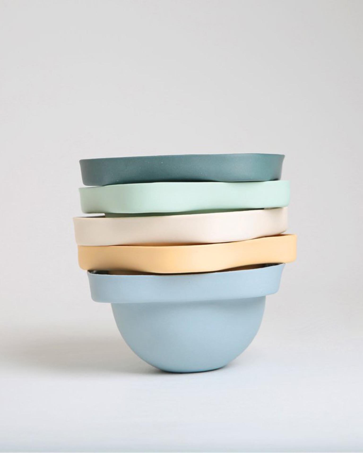 Muj Design Oslo Porselen Kase - Hardal