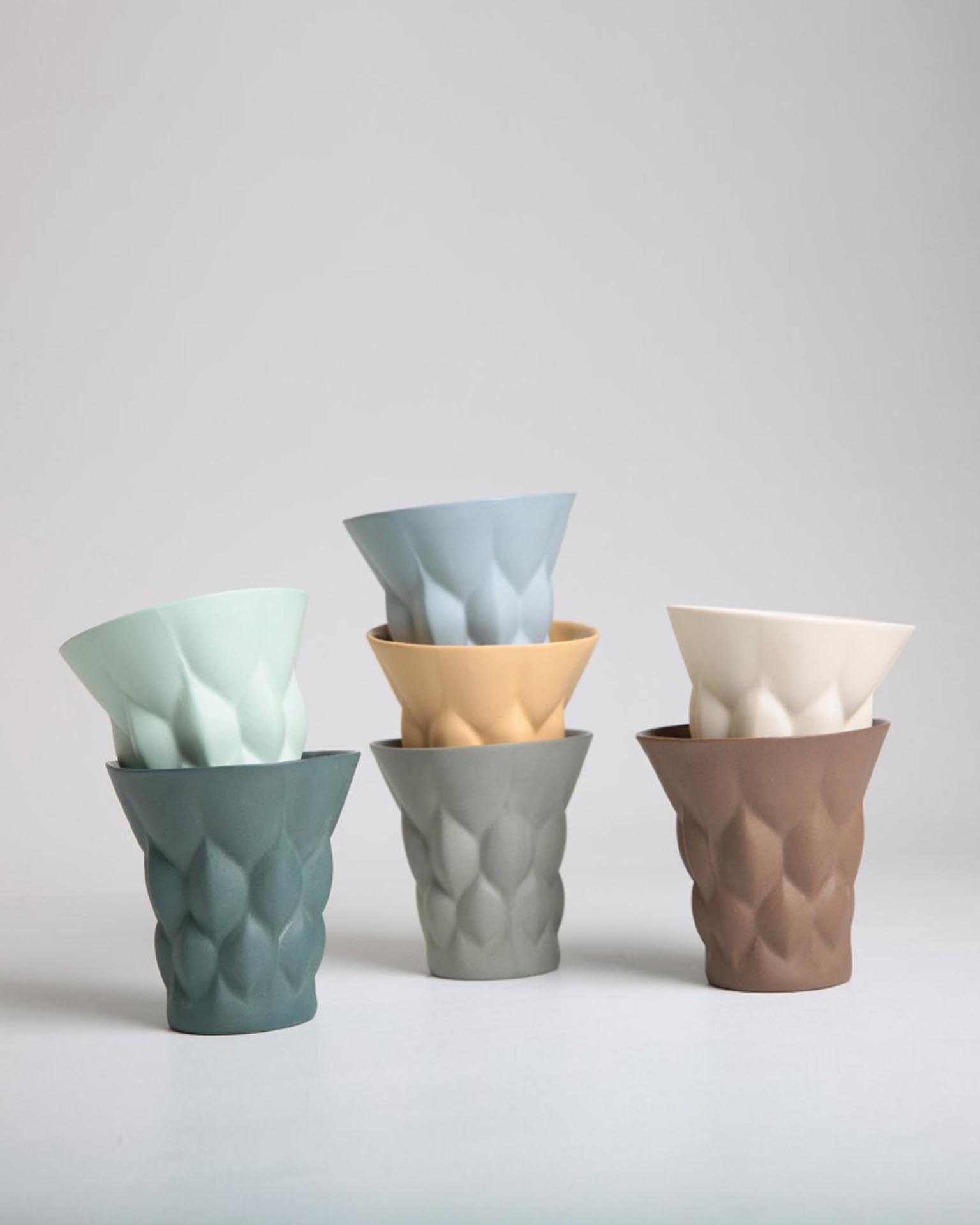 Muj Design Paris Porselen Fincan - Hardal