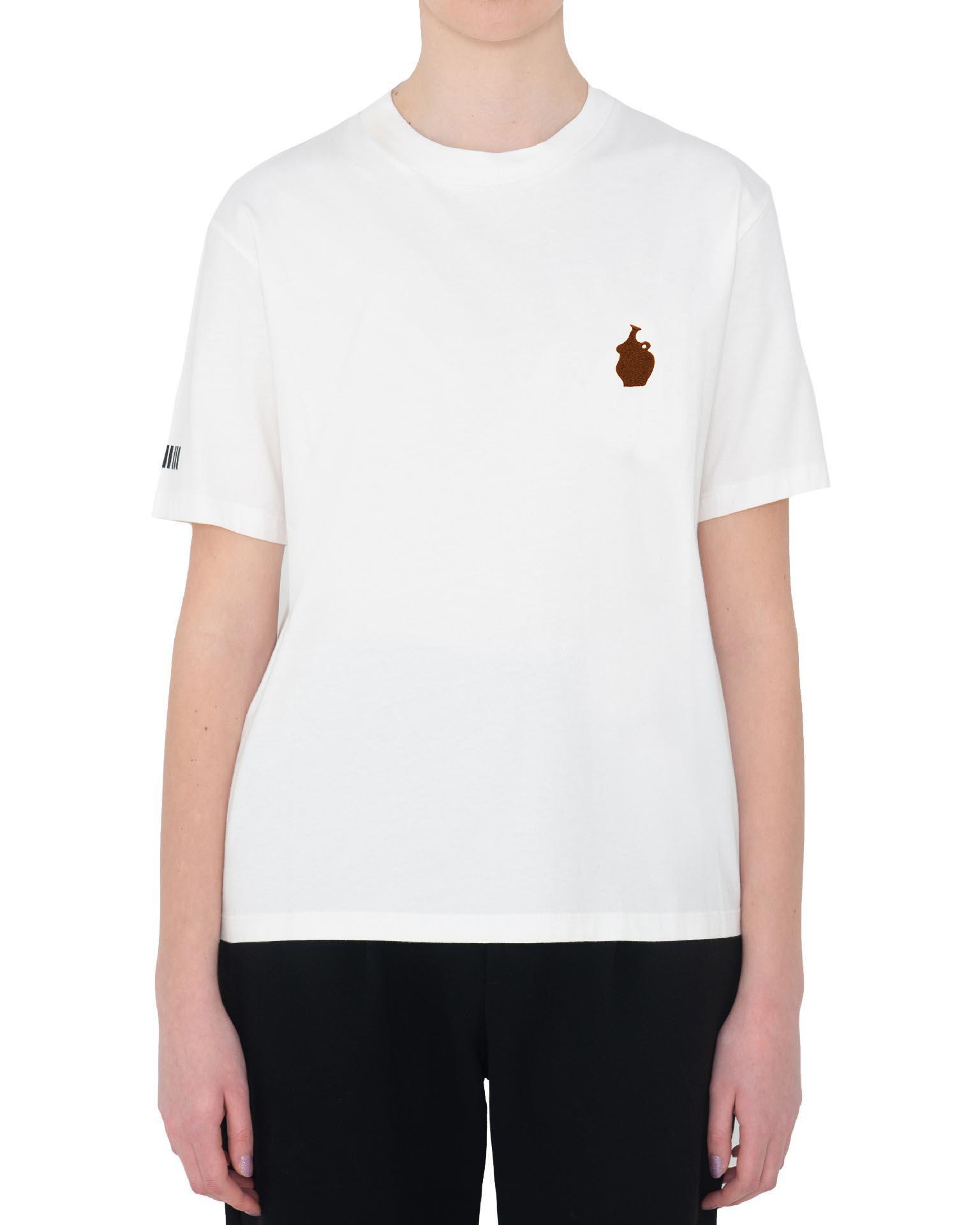 OMM Eser Nakışlı Unisex Tişört - “Maji” - Willem Van Hooff