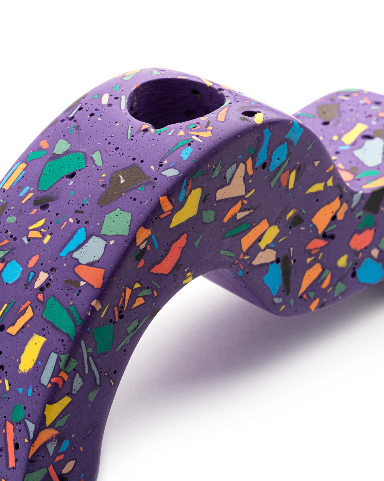Terrazzo Wave Candlestick - Tehanu