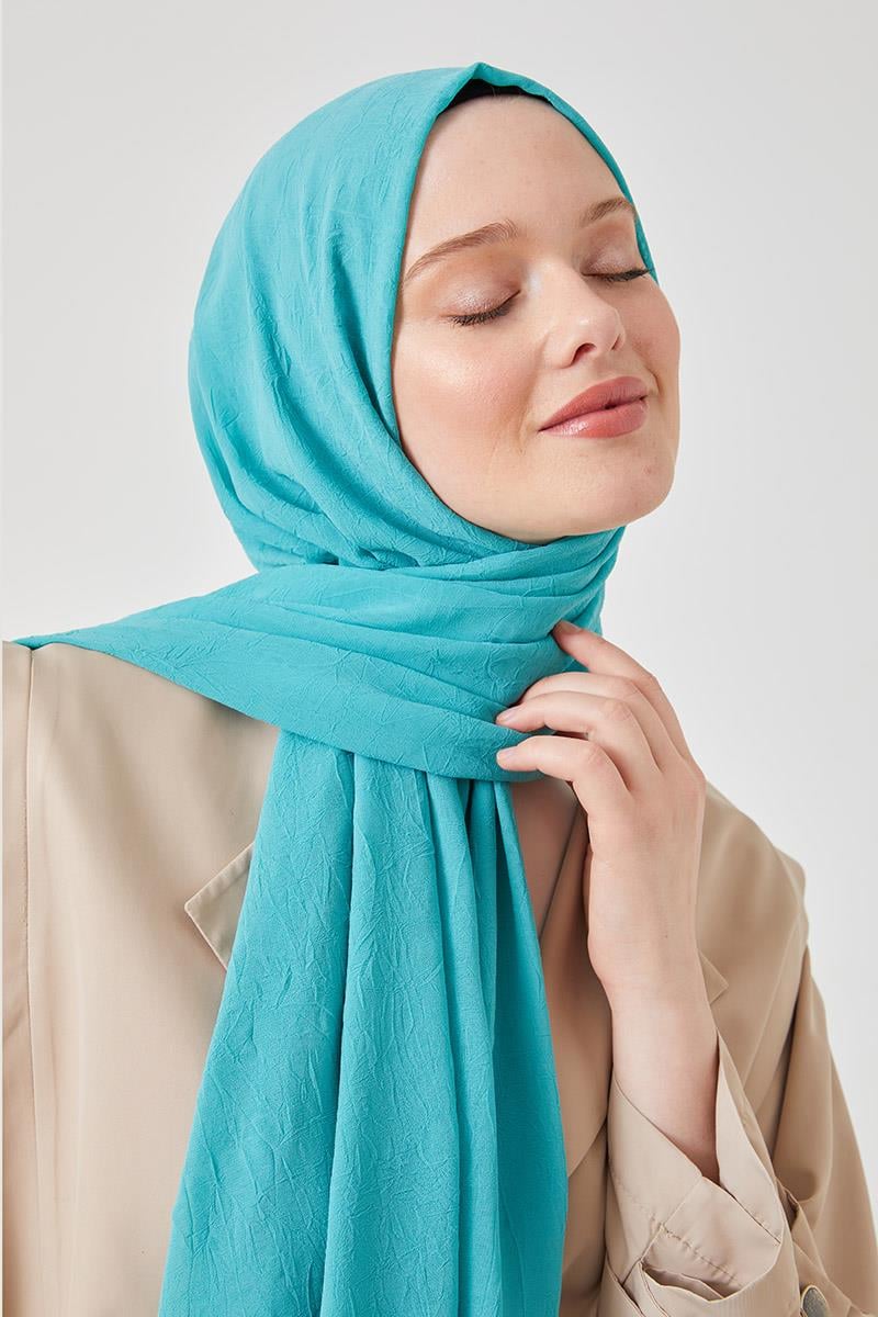 Fivescarf A.Yeşil Frozen Şal