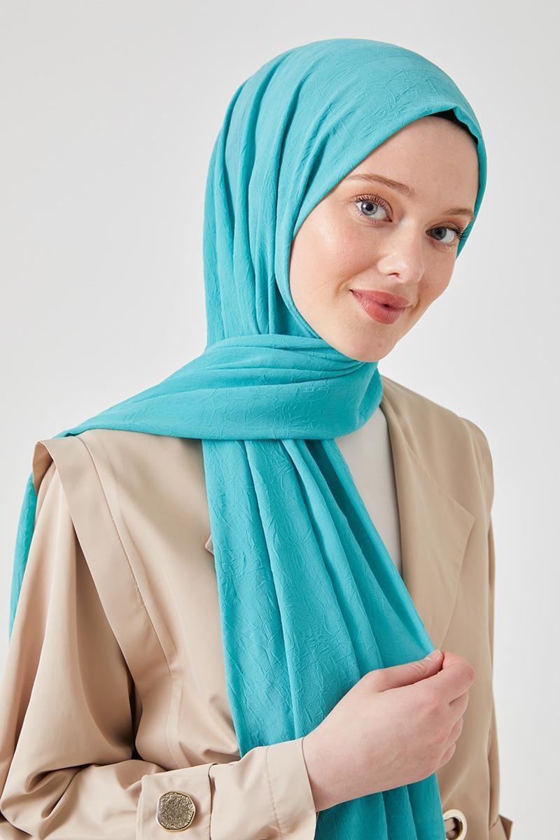Fivescarf A.Yeşil Frozen Şal