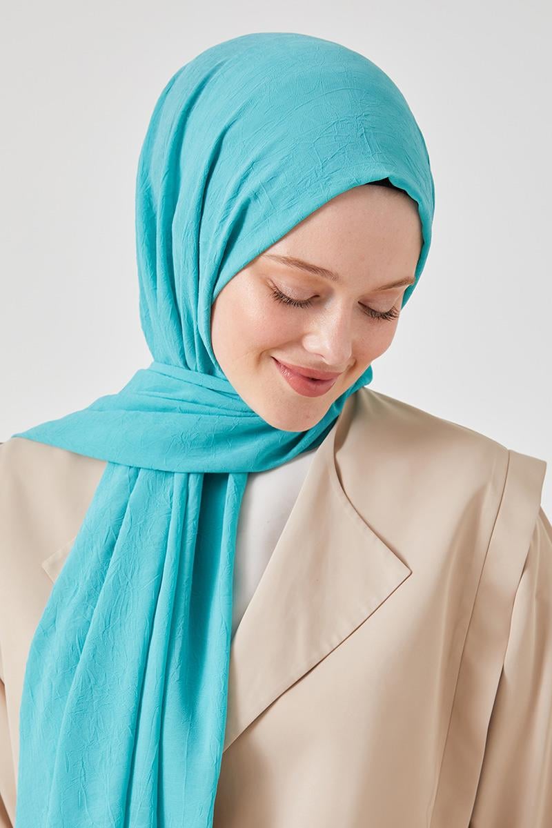 Fivescarf A.Yeşil Frozen Şal