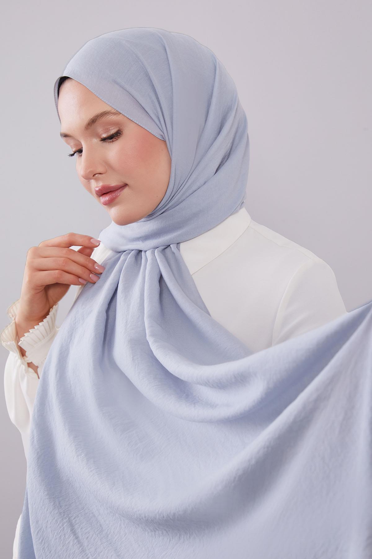 Fivescarf A.Gri Touch Pamuk Şal