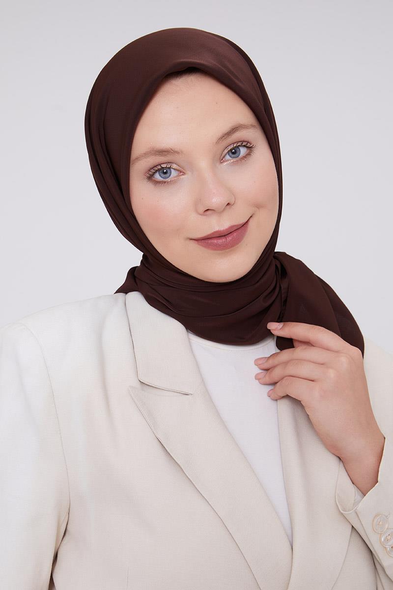 Fivescarf Acı Kahve Medine İpeği Eşarp