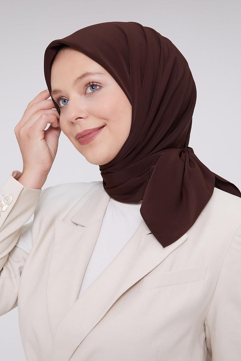 Fivescarf Acı Kahve Medine İpeği Eşarp