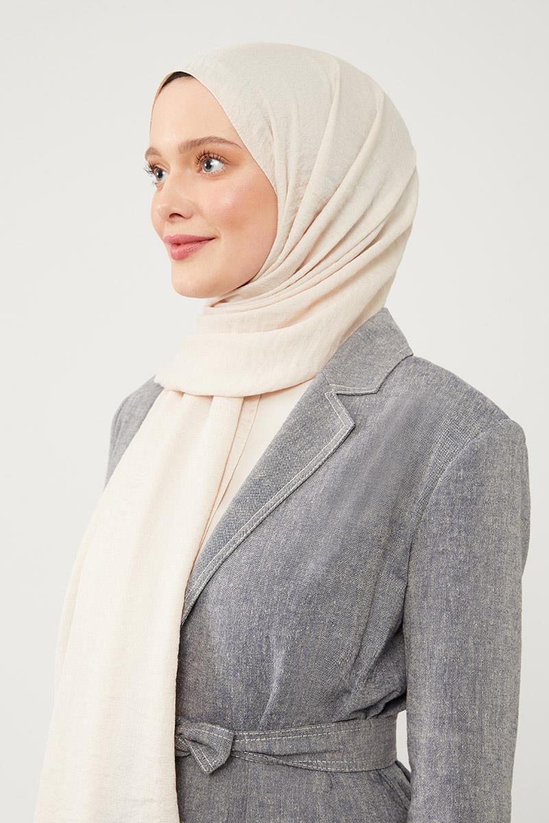 Fivescarf Açık Bej Junset Şal