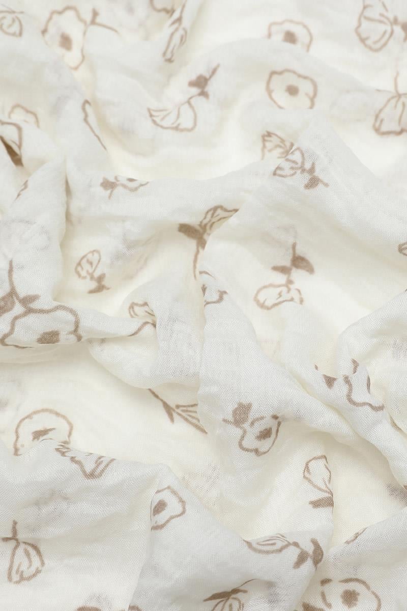 Fivescarf Açık Kahverengi Gül Comfort Line Şal