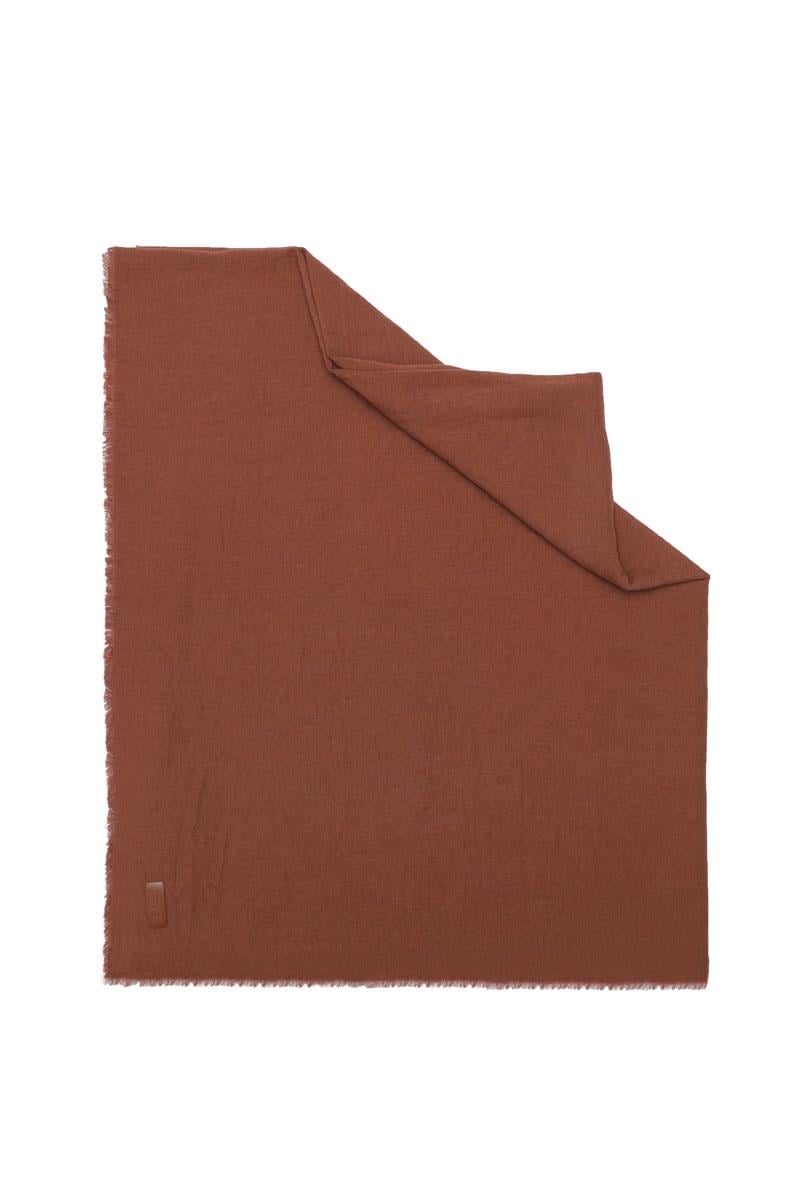 Fivescarf Açık Kahverengi Maxi Peru Şal
