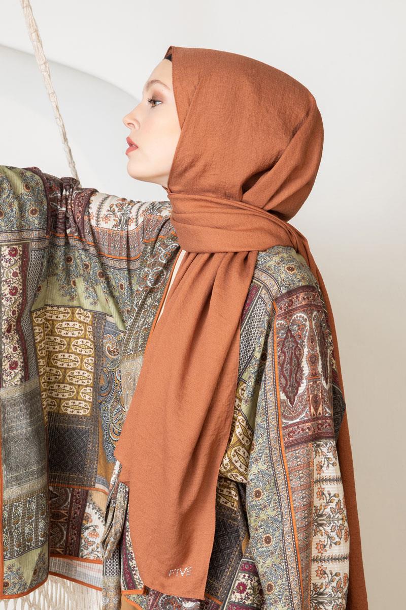 Fivescarf Açık Taba Junset Şal