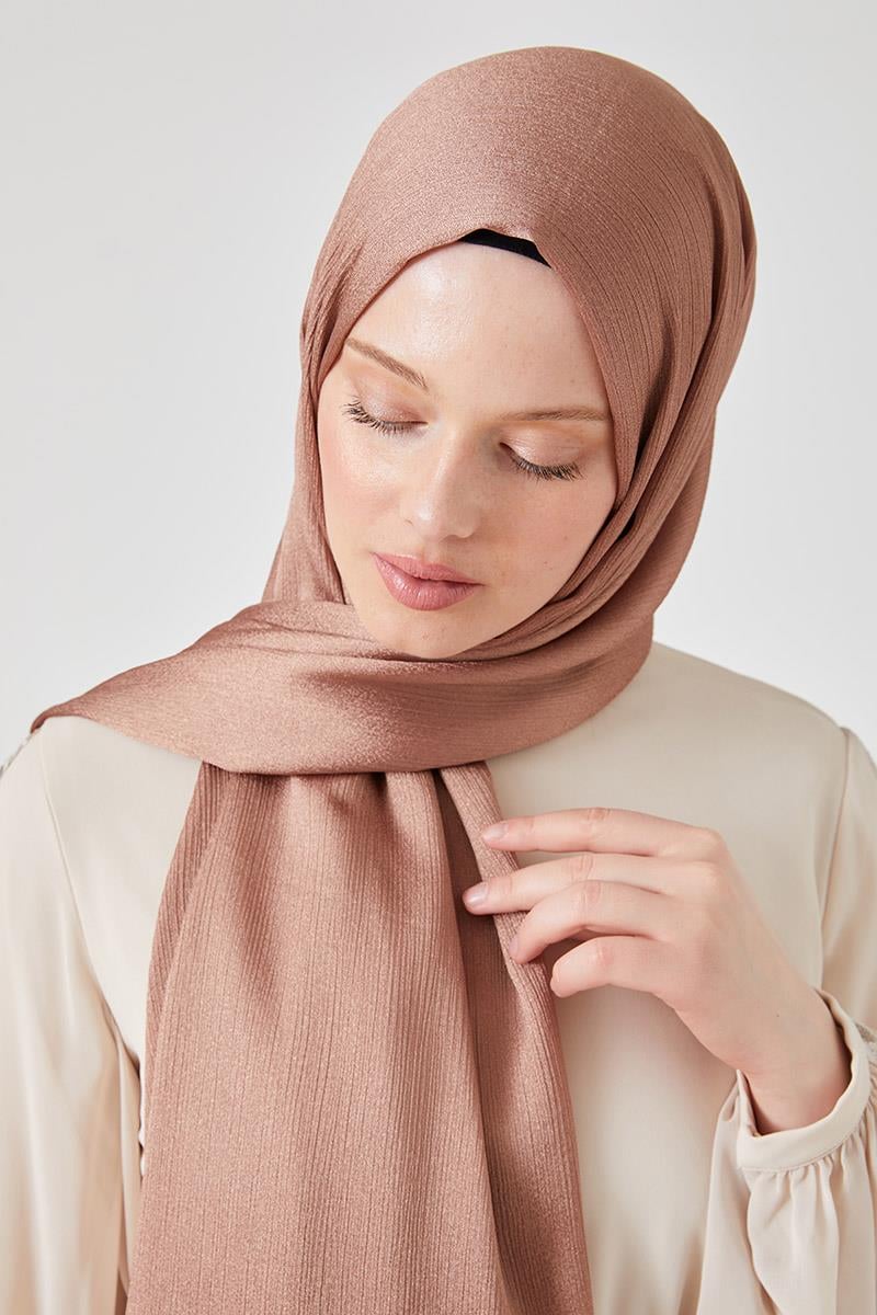 Fivescarf Bakır Crystal Şal