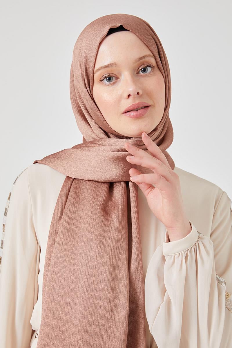 Fivescarf Bakır Crystal Şal