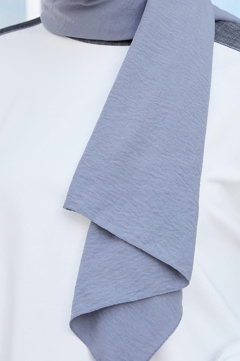 Fivescarf Bebe Mavisi Pamuk Cazz Şal