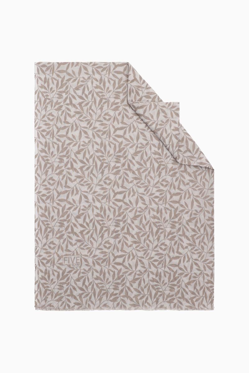 Fivescarf Bej Relax Sarmaşık Şal